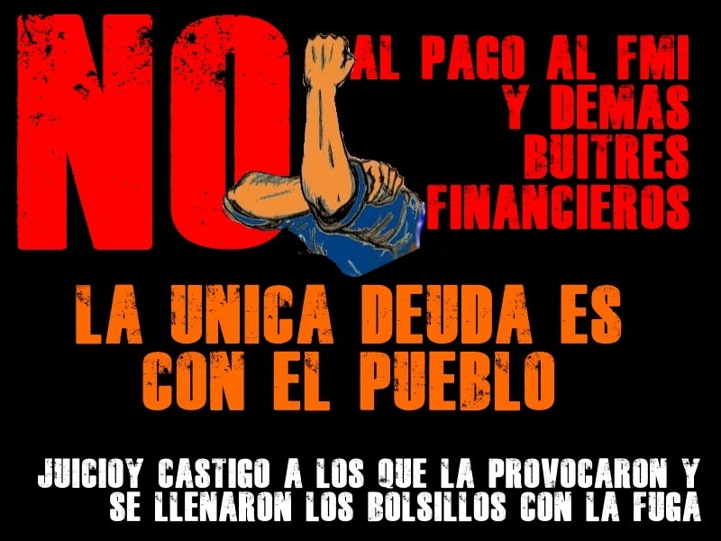 La única deuda es con el pueblo Comunicados Convocatoria Segunda Independencia
