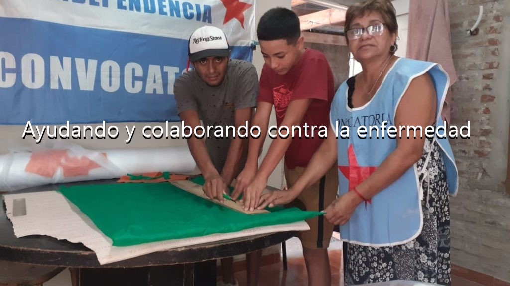 Convocatoria Segunda Independencia trabaja igual pese a la epidemia. Política Social Convocatoria Segunda Independencia