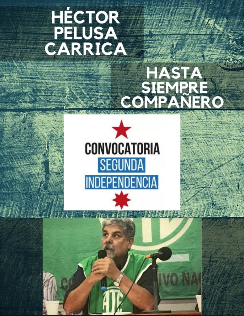 Hector Pelusa Carrica Memoria Histórica Convocatoria Segunda Independencia