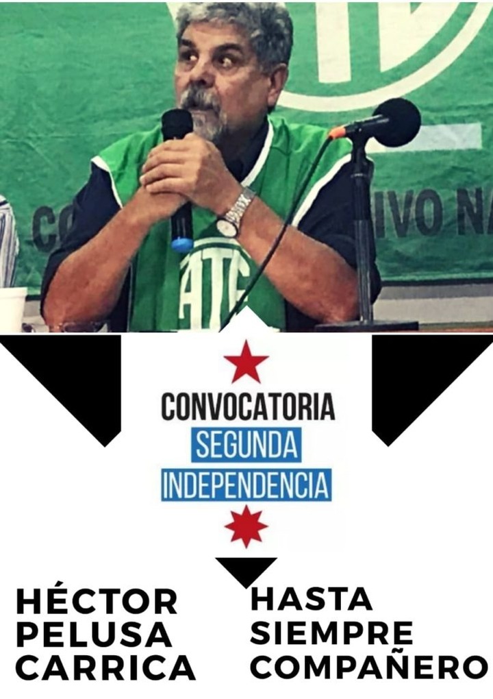 Sobre la muerte de Pelusa Carrica Comunicados Convocatoria Segunda Independencia
