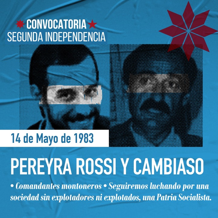 Convocatoria Segunda Independencia rinde homenaje a los jefes montoneros  Memoria Histórica Convocatoria Segunda Independencia