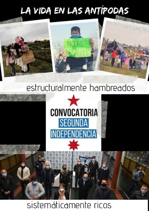 Para el Peronismo del PJ los únicos privilegiados son los countries  Política Nacional Convocatoria Segunda Independencia