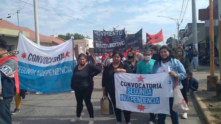 CONVOCATORIA SEGUNDA INDEPENDENCIA EN LA LOCALIDAD DE AGUILARES EN TUCUMÁN. Territorial Convocatoria Segunda Independencia