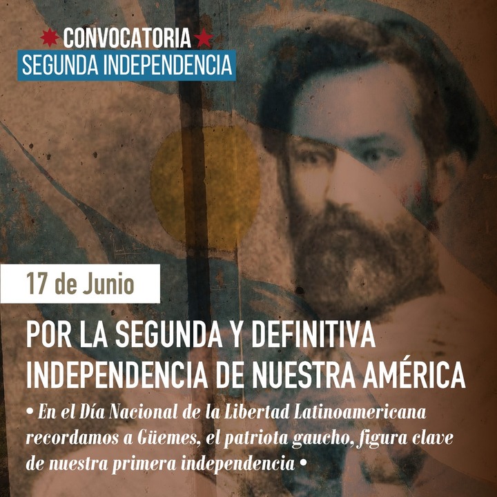 Por la segunda y definitiva Independencia de nuestra América Memoria Histórica Convocatoria Segunda Independencia