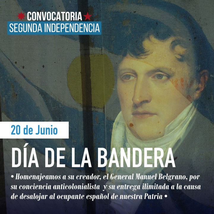 Día de la Bandera Memoria Histórica Convocatoria Segunda Independencia
