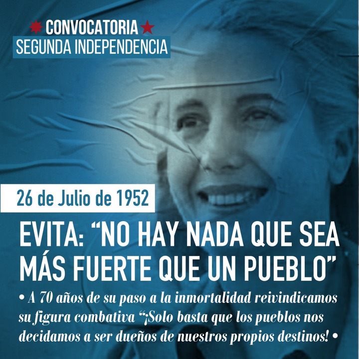 EVITA Y LA LUCHA DE CLASES DENTRO DEL PERONISMO Memoria Histórica Convocatoria Segunda Independencia