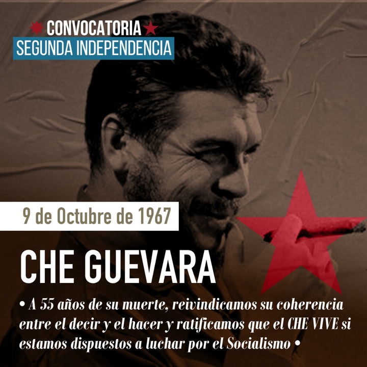 CHE GUEVARA Memoria Histórica Convocatoria Segunda Independencia