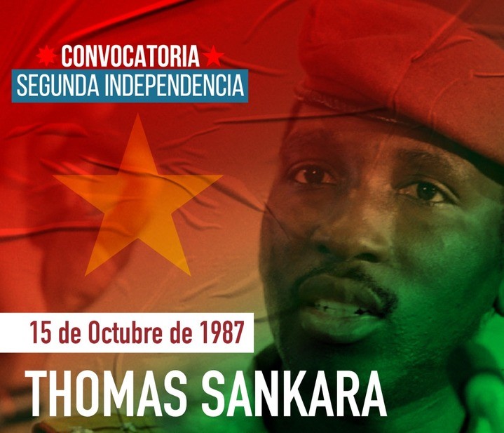 SANKARA: EL LEGADO REVOLUCIONARIO DESDE ÁFRICA Memoria Histórica Convocatoria Segunda Independencia