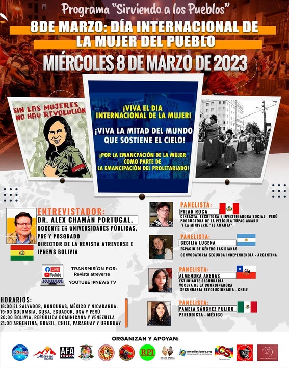 LA COMPAÑERA CECILIA LUCENA REFERENTE NACIONAL DE  Artículos de Interés Convocatoria Segunda Independencia
