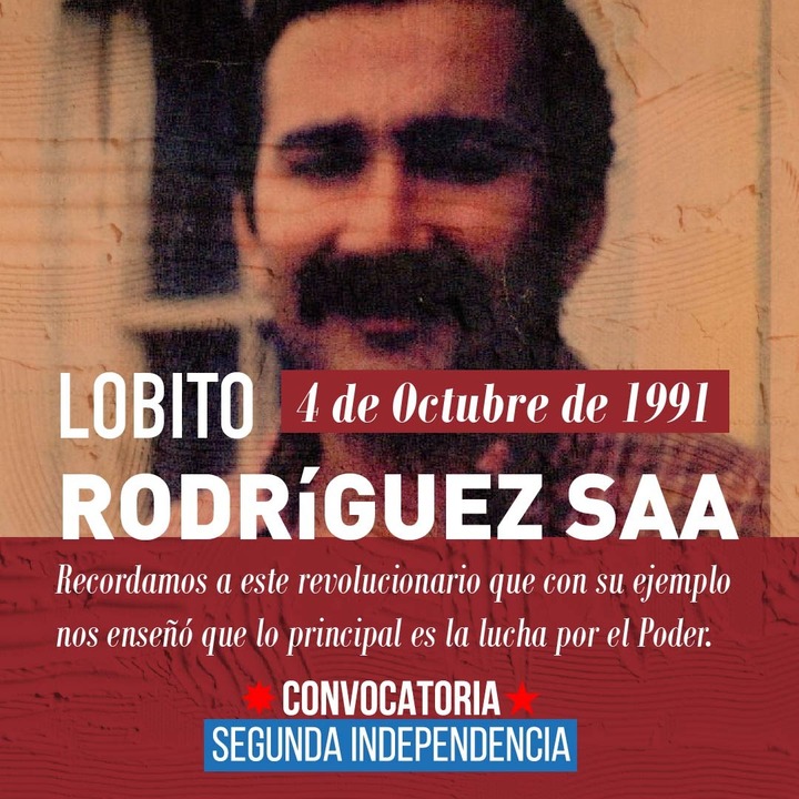 HOMENAJE AL RICARDO RODRIGUEZ SAA  Memoria Histórica Convocatoria Segunda Independencia