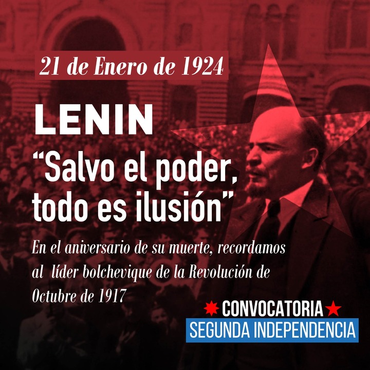 Lenin Memoria Histórica Convocatoria Segunda Independencia
