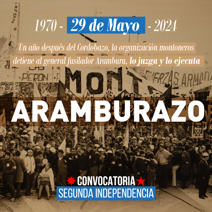 ARAMBURAZO Memoria Histórica Convocatoria Segunda Independencia