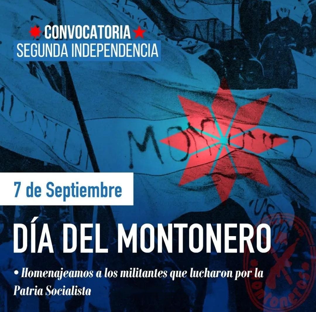 DÍA DEL MONTONERO Memoria Histórica Convocatoria Segunda Independencia