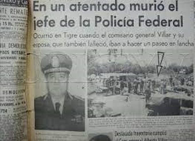 MONTONEROS EJECUTA AL MAS SALVAJE Y GENOCIDA JEFE DE LA POLICÍA FEDERAL ARGENTINA Memoria Histórica Convocatoria Segunda Independencia